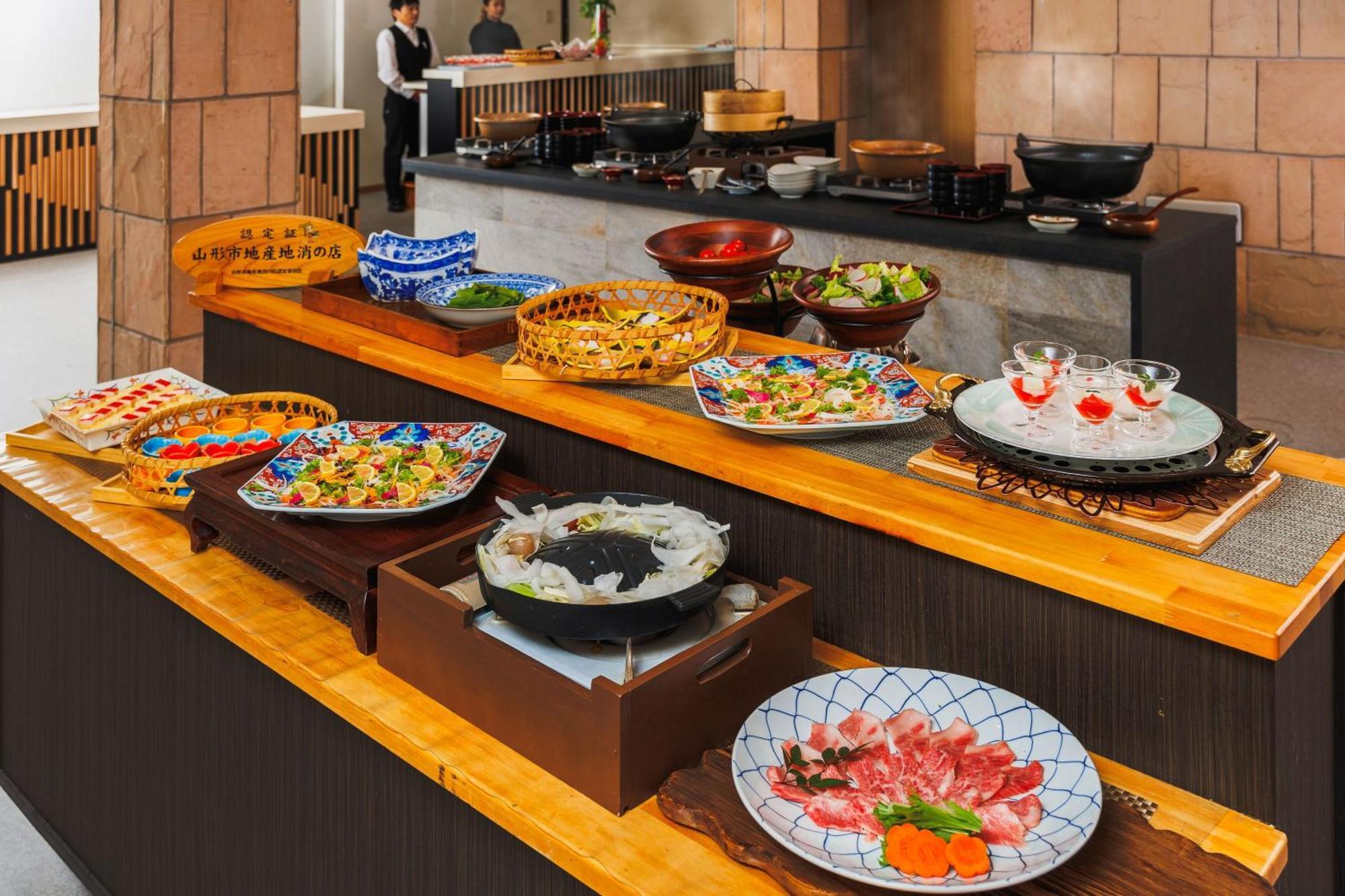 Takamiya Hotel Lucent Yamagata  Bagian luar foto